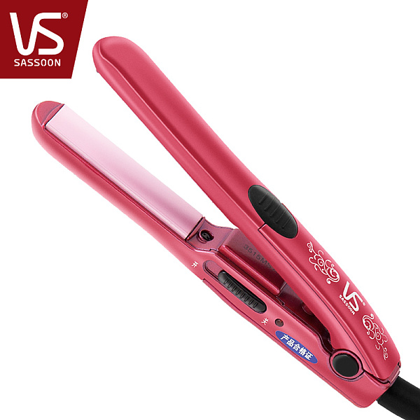 沙宣直发器陶瓷不伤发迷你短发刘海夹14mm直