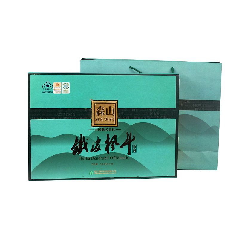 【森山】森山铁皮枫斗冲剂(精品礼盒装)3g*8包*5小盒